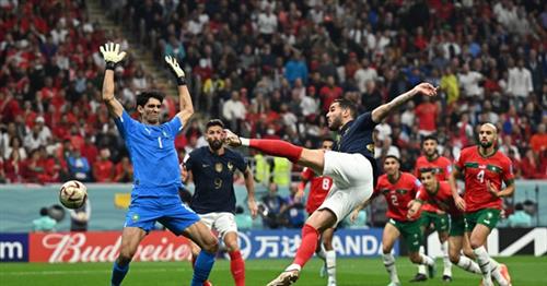 Frankreich gegen Marokko