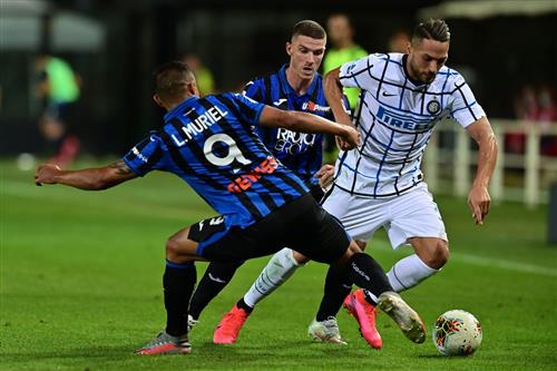 Atalanta gegen Inter Mailand