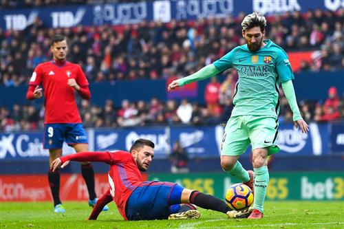 Osasuna gegen Barcelona