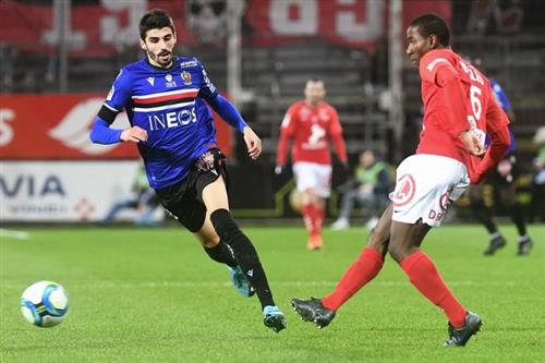 Nizza gegen Stade Brestois