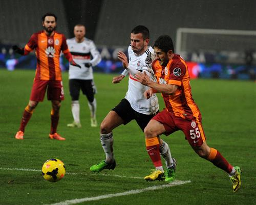 Galatasaray gegen Besiktas jk