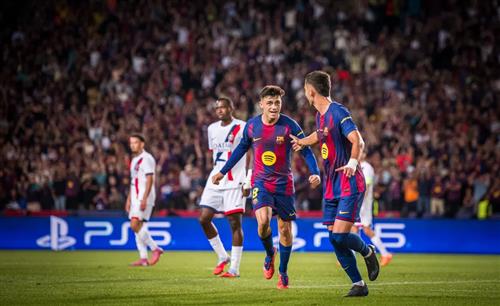 Barcelona gegen Paris Saint-Germain