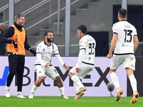 Spezia gegen Brescia