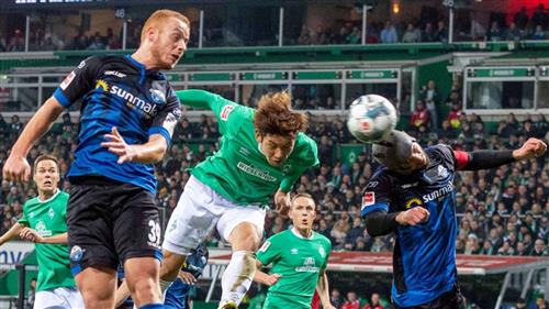 SC Paderborn gegen Werder Bremen