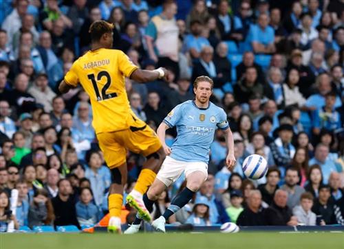 Manchester City gegen Wölfe