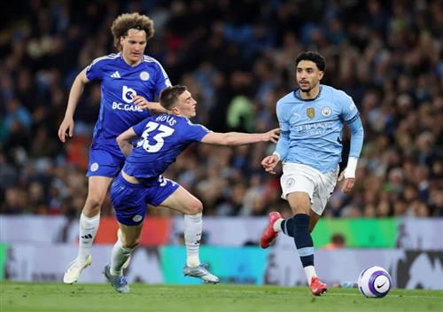 Manchester City gegen Leicester City