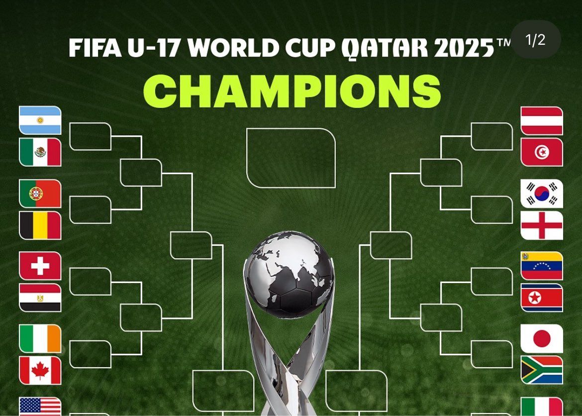 Die Top 32 der U17-Männer-Fußball-Weltmeisterschaft stehen fest: 4 asiatische Teams kommen weiter, Südkorea spielt gegen England